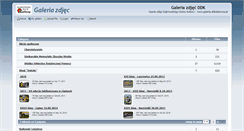 Desktop Screenshot of galeria.ddkdabrowa.pl